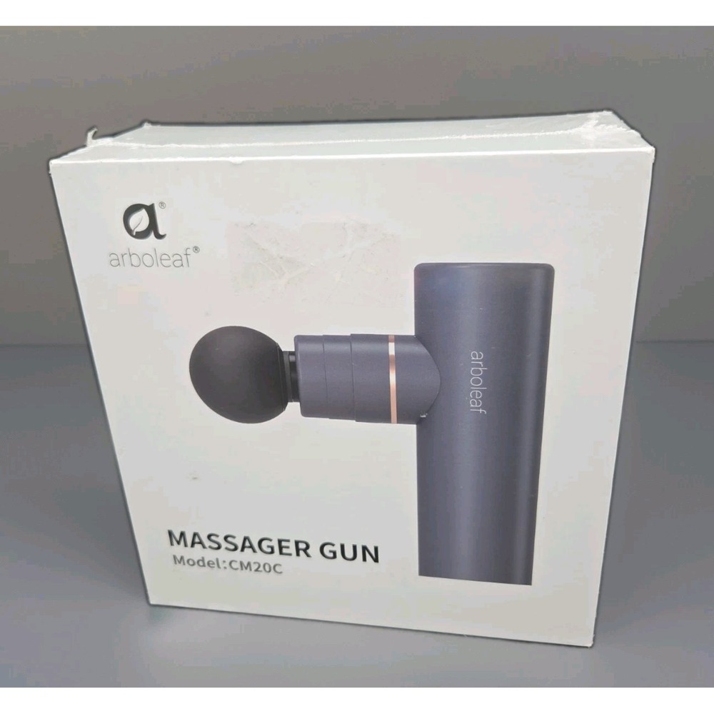 NEW Arboleaf Mini Massage Gun CM20C Deep Tissue Percussion Massager w/ Case